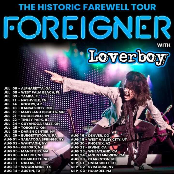 Foreigner Announces Historic Farewell Tour: A Nostalgic Journey Through Decades of Rock Hits