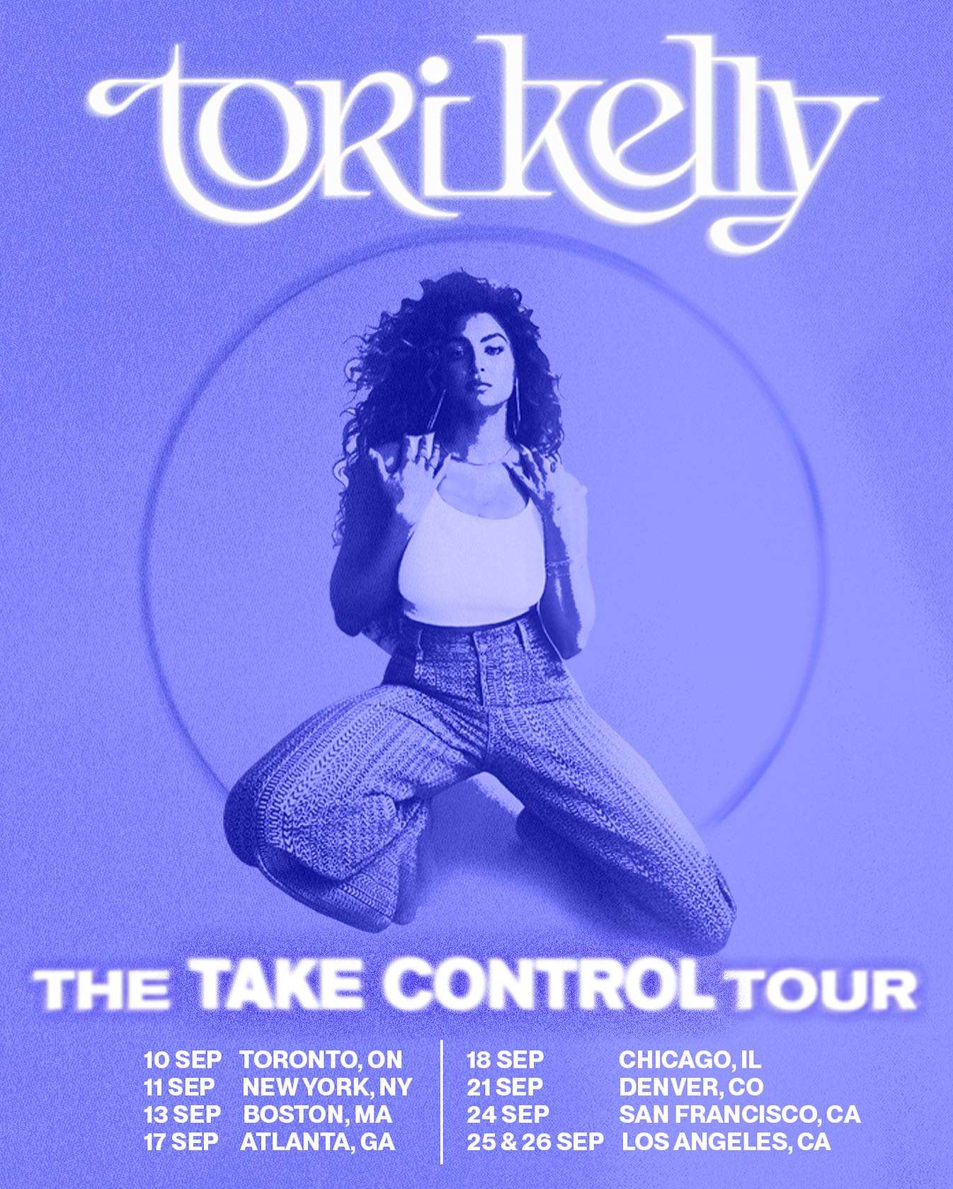 Tori Kelly’s “Take Control” Tour 2023 – Presale Code, Venue Details, Tickets, and Tour Dates Revealed
