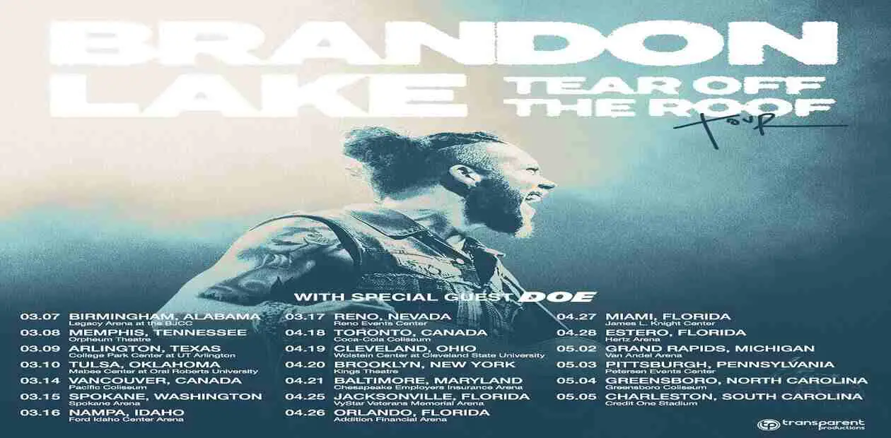 Brandon Lake – Presale Code and Tour Dates