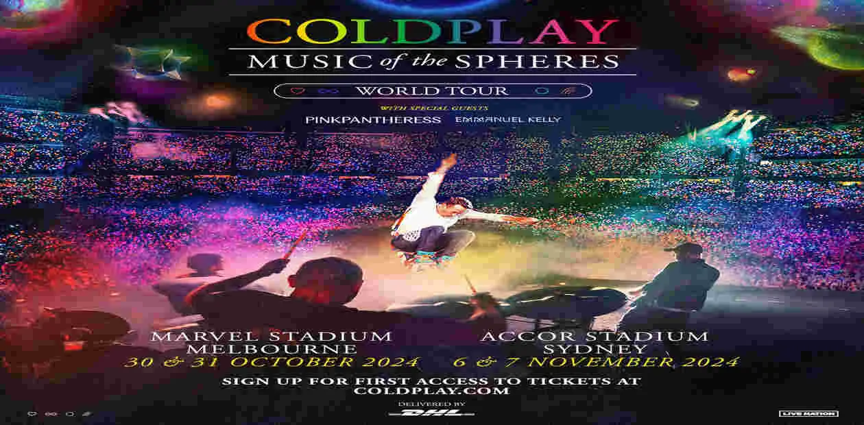 Coldplay – Presale Code and Tour Dates