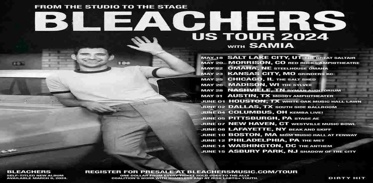 Bleachers – Presale Code and Tour Dates