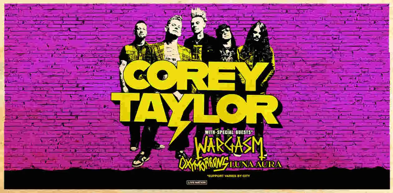 Corey Taylor – Presale Code and Tour Dates