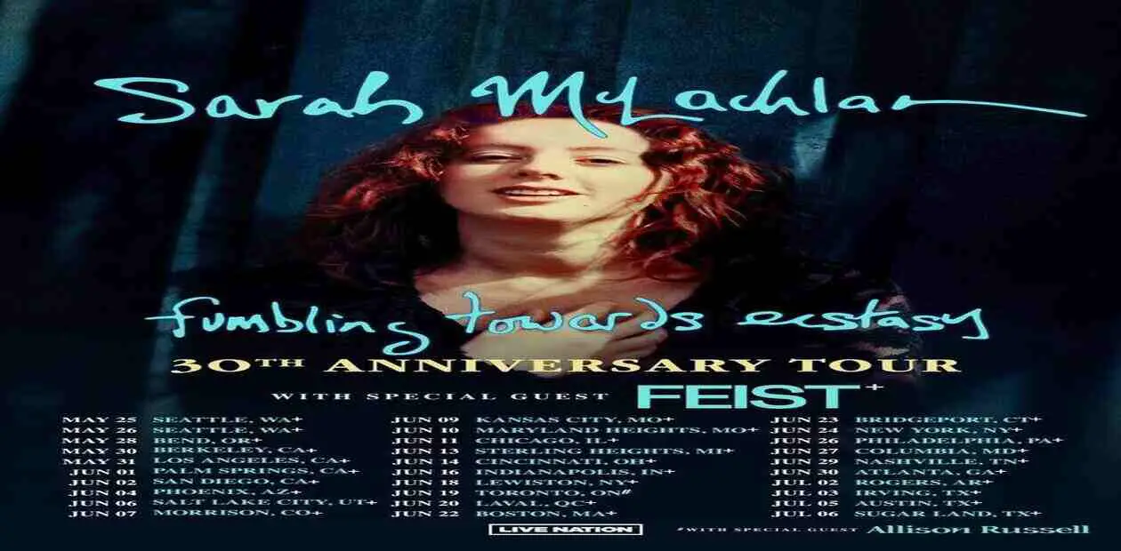 Sarah McLachlan – Presale Code and Tour Dates